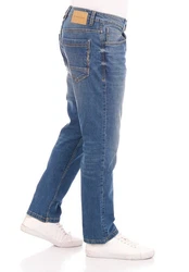 TOM TAILOR Straight-Jeans Herren Jeanshose Marvin Regular Fit Denim Hose Blau/Hellblau