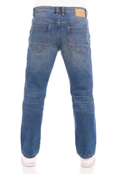 TOM TAILOR Straight-Jeans Herren Jeanshose Marvin Regular Fit Denim Hose Blau/Hellblau