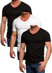 Jack & Jones T-Shirt Spar Set (3er-Pack) Unifarben Unifarben