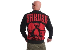 YAKUZA Sweatjacke Noggin Rot