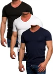 Jack & Jones T-Shirt Spar Set (3er-Pack) Unifarben Unifarben