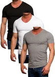 Jack & Jones T-Shirt Spar Set (3er-Pack) Unifarben Unifarben