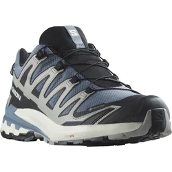 Salomon XA PRO 3D V9 Trailrunningschuh (GORE-TEX) Grau/Blau/Dunkelblau/Hellblau