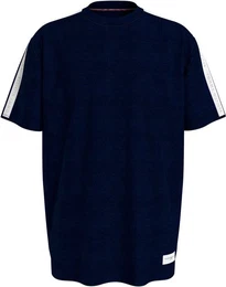 T-Shirt SS TEE LOGO in melierter Optik