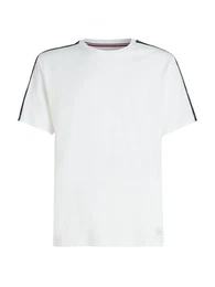 T-Shirt SS TEE LOGO in melierter Optik