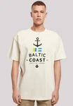 F4NT4STIC T-Shirt Ostsee Baltic Sea Knut & Jan Hamburg  Khaki/Creme/Grau/Beige/Dunkelblau/Weiß/Gold/Braun