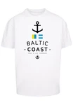 F4NT4STIC T-Shirt Ostsee Baltic Sea Knut & Jan Hamburg  Weiß/Creme/Dunkelblau/Grau/Beige