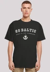 F4NT4STIC T-Shirt Go Baltic Knut & Jan Hamburg Schwarz/Dunkelgrau/Grau/Braun