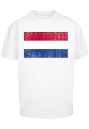 T-Shirt Netherlands NIederlande Holland Flagge distressed Print