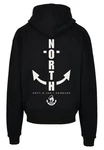 F4NT4STIC Kapuzenpullover North Anchor Knut & Jan Hamburg Schwarz/Lila/Grün/Weiß