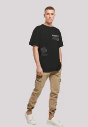 F4NT4STIC T-Shirt happiness OVERSIZE TEE Schwarz