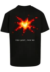 F4NT4STIC T-Shirt Silvester Party Happy People Only Schwarz/Grau