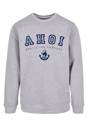 F4NT4STIC Kapuzenpullover Ahoi Knut & Jan Hamburg Hellgrau/Blau/Dunkelblau