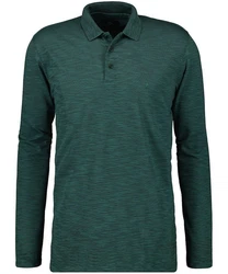 RAGMAN T-Shirt He.Polo Grün/Türkis/Dunkelgrün