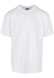URBAN CLASSICS T-Shirt Urban Classics Herren Triangle Tee Weiß/Grau/Creme