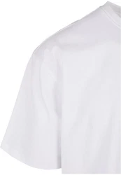 URBAN CLASSICS T-Shirt Urban Classics Herren Triangle Tee Weiß/Grau/Creme