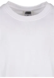 URBAN CLASSICS T-Shirt Urban Classics Herren Triangle Tee Weiß/Grau/Creme