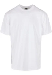 URBAN CLASSICS T-Shirt Urban Classics Herren Triangle Tee Weiß/Grau/Creme