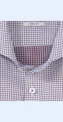OLYMP Businesshemd (2122/44) Lila/Rosa/Dunkelblau