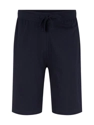 TOM TAILOR Pyjamahose Shorts Dunkelblau/Blau