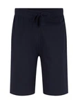 TOM TAILOR Pyjamahose Shorts Dunkelblau/Blau