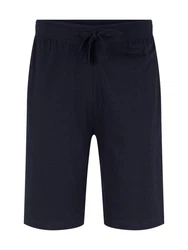 TOM TAILOR Pyjamahose Shorts Dunkelblau/Blau