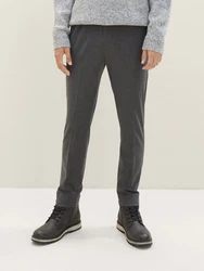 TOM TAILOR DENIM Hose Chinohose Relaxed Tapered mit Stretchbund 