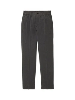 TOM TAILOR DENIM Hose Chinohose Relaxed Tapered mit Stretchbund