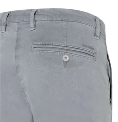 MAC 5-Pocket Hose Driver Chinohose Grau/Hellgrau