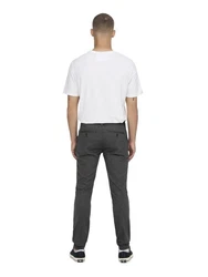ONLY & SONS Chinohose Dunkelgrau/Hellgrau/Khaki/Grau