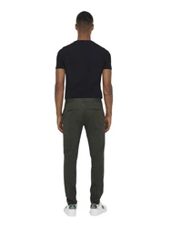 ONLY & SONS Chinohose Khaki/Dunkelgrün/Grün
