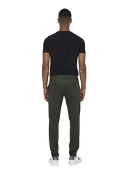 ONLY & SONS Chinohose Khaki/Dunkelgrün/Grün
