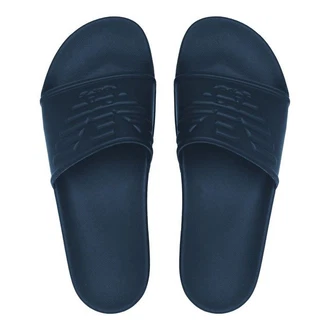 Emporio Armani Underwear Slippers Badepantolette mit Markenlogo Dunkelblau/Blau/Hellblau