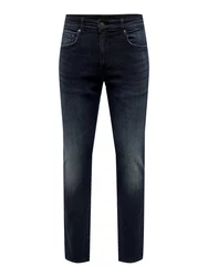 ONLY & SONS Skinny-fit Jeans ONSLoom (1-tlg) Dunkelblau
