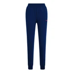 HUGO Loungehose Labelled Pants Dunkelblau/Blau