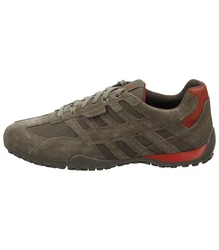 Geox Sneaker UOMO SNAKE Braun/Khaki/Dunkelgrün/Rot/Grau/Dunkelbraun/Orange
