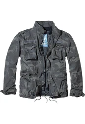 Brandit M-65 Giant Jacket Dunkelgrün/Grau/Dunkelblau/Blau/Dunkelgrau