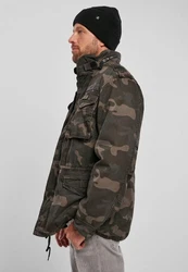 Brandit M-65 Giant Jacket Dunkelgrün/Grau/Dunkelblau/Blau/Dunkelgrau