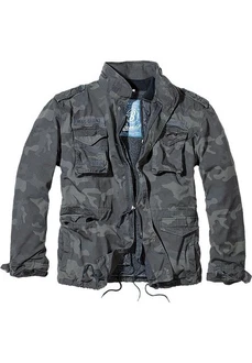 Brandit M-65 Giant Jacket Dunkelgrün/Grau/Dunkelblau/Blau/Dunkelgrau