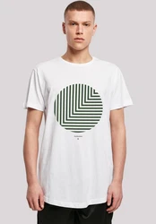 F4NT4STIC T-Shirt Geometrics Grn