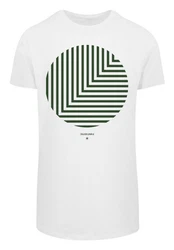 F4NT4STIC T-Shirt Geometrics Grn