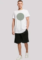 F4NT4STIC T-Shirt Geometrics Grn