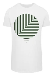 F4NT4STIC T-Shirt Geometrics Grn