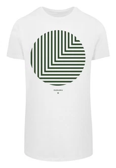 F4NT4STIC T-Shirt Geometrics Grn