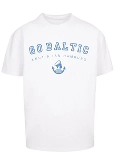 F4NT4STIC T-Shirt Go Baltic Knut & Jan Hamburg Hellblau/Weiß/Creme/Braun F4NT4STIC T-Shirt Go Baltic Knut & Jan Hamburg Hellblau/Weiß/Creme/Braun