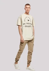 F4NT4STIC T-Shirt Mwe Knut & Jan Hamburg Khaki/Braun/Weiß/Beige