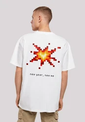 F4NT4STIC T-Shirt Silvester Party Happy People Only Weiß