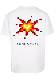 F4NT4STIC T-Shirt Silvester Party Happy People Only Weiß