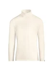 Trigema Rollkragenshirt Weiß/Beige/Khaki/Creme