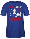 Shirtracer T-Shirt Bald unter neuer Führung JGA Männer Braun/Blau